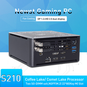 Hystou Mini PC de escritorio portátil para juegos con Intel Core I9 9880H <span class=keywords><strong>CPU</strong></span> <span class=keywords><strong>DDR4</strong></span> Android Octa Core Procesador Nuevo producto-Enchufe de EE. UU. - Product Image 2