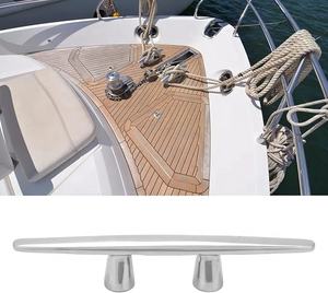 Cleats d'amarrage en acier inoxydable 316 de style européen, 180 mm, pour yacht, bateau, kayak, <span class=keywords><strong>jet</strong></span> <span class=keywords><strong>ski</strong></span>, quai, pont - Product Image 2