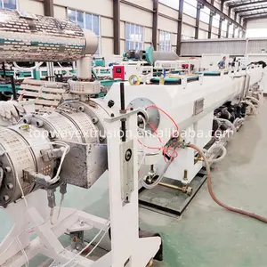 Línea de producción de tubería de agua HDPE Máquina de fabricación de tubería de suministro de agua agrícola PE