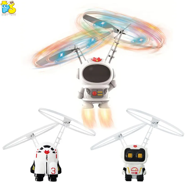 아이 적외선 손 유도 우주선 회전 비행 로봇 장난감 우주선 전기 항공기 장난감