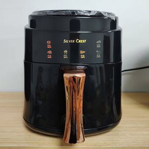 Friteuse à air numérique intelligente 8L 2400W avec écran tactile, sans huile, ronde, 8 litres, Silvercrest - Product Image 6
