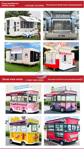 Camión de Comida Personalizable con Diseño de Grafiti, Carrito de Comida Móvil para Exteriores con Cocina Completa, Camión de Comida Rápida y Helados en Venta - Product Image 5