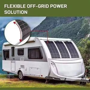 130W Halbflexible <span class=keywords><strong>Maxeon</strong></span> Solarmodule 19,8V <span class=keywords><strong>SunPower</strong></span> 23% Wirkungsgrad IP67 Anschlussbox Anpassbare Form für Autos und Elektrofahrzeuge - Product Image 5