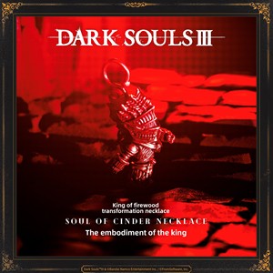 Collar con Colgante del Rey de Dark Souls III, Joyería de Plata 925, Estilo Gótico Clásico, Cadena de Bambú, Producto Oficial en Stock - Product Image 4