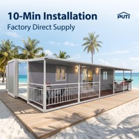 Cabine modulaire préfabriquée personnalisable de 30 ou 40 pieds, à construction rapide, mobile, à aile unique, extensible, pour ferme ou bureau en conteneur