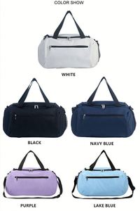 Grand sac de sport avec compartiment à chaussures, idéal pour les voyages en avion, les sorties sportives du week-end, les séjours d'une nuit, sacs à dos promotionnels, promotion - Product Image 2