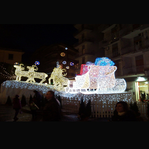 Manches LED pour fête de noël, nouveauté, tailles, d'éclairage avec motif renne, noël - Product Image 5