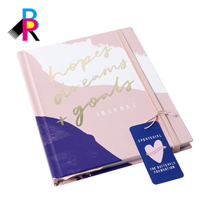 Carnet de planification personnalisé à couverture rigide Dairy – Cadeau de <span class=keywords><strong>motivation</strong></span>, liste de tâches et journal de rappels quotidiens – Fournitures scolaires et de travail - Product Image 1