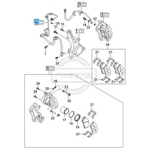 95670-1D100Capteur ABS 95670-1E000 1E -1D D -<span class=keywords><strong>1D100</strong></span> - Product Image 1