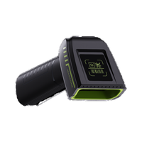 Escáner de código de barras inalámbrico de alta velocidad 1D 2D con luz LED Bluetooth para escaneo comercial en stock