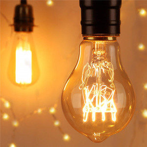 Ampoule Incandescente Edison A19 220V 40W en Verre et Laiton, Forme Poire, à Intensité Variable, Lumière Décorative Vintage, Faisceau à 360 Degrés - Offre Spéciale - Product Image 5