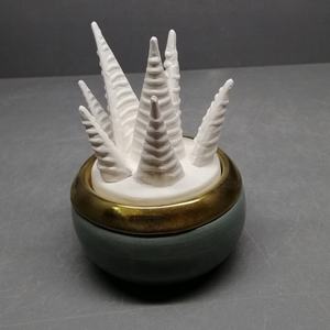 Diffuseur pour la maison Diffuseur à roseaux en céramique écologique Pot de parfum en porcelaine pour roseau parfumé aux agrumes Brûleur d'encens Décoration intérieure <span class=keywords><strong>Airfresh</strong></span> - Product Image 1