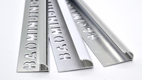 Bandes de transition décoratives en aluminium pour tapis, profilés de finition pour carrelage, séparateurs de tapis – Vente chaude