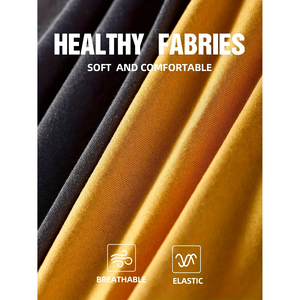 Lot de 10 caleçons et boxers pour hommes, coupe droite, multicolores, populaires, amples, respirants et frais pour l'été, tailles S-XXL - Product Image 4