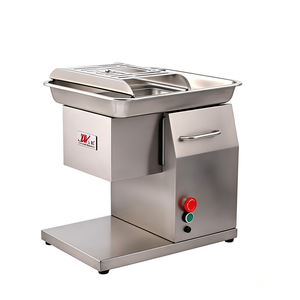 Cortadora de Carne Fresca Multifuncional Comercial de Sobremesa, Totalmente Automática, de Acero Inoxidable (110V) - Product Image 2