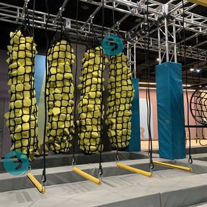 Parc de fitness pour enfants, parc de jeux, parcours d'obstacles <span class=keywords><strong>American</strong></span> <span class=keywords><strong>Ninja</strong></span>, défi, escalade, filet de chargement, sacs <span class=keywords><strong>Ninja</strong></span>, filet de tubes en mousse souple - Product Image 3