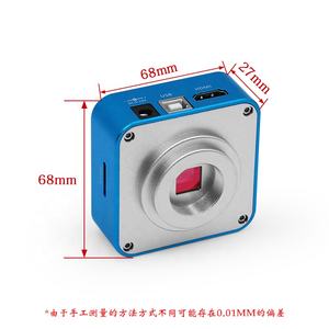 38MP FHD USB HDMI <span class=keywords><strong>Microscope</strong></span> industriel d'enregistrement vidéo à chiffres caméra CCD V6 pour l'inspection scolaire recherche éducation monture CS - Product Image 6