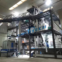 Ligne de production d'aliments pour animaux de 1 à 10 tonnes par heure, machine à granulés pour bovins, ovins, volailles et poulets, à vendre