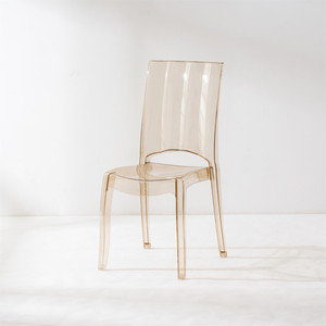 Venta al por mayor de muebles de hotel para banquetes moderno de plástico con respaldo alto de vidrio transparente para eventos, <span class=keywords><strong>alquiler</strong></span> transparente para bodas, sillas acrílicas - Product Image 5