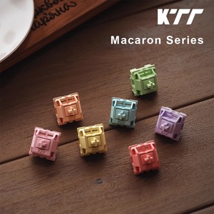 批发跨境KTT马卡龙开关、用于定制机械键盘的线性/触觉开关 - Product Image 2