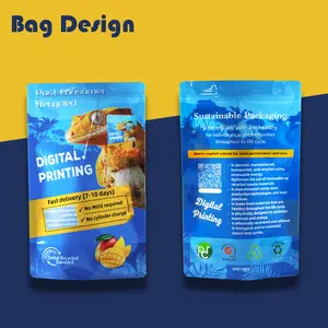 Factory Price Flat Bottom 8 Side Custom Dry Pet Food Bags Packaging Zip Zipper Ziplock Aluminum Foil Dog Cat Food Pouch