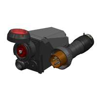 ATEX 塑料玻璃钢材质 IP66 220V/380V 32A 5针防爆插头插座 工业防腐 SDK 16A 插座