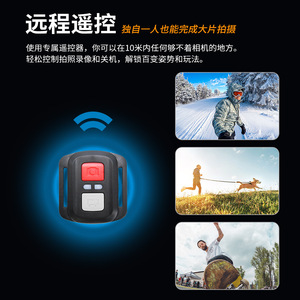 Ourlife กล้องแอ็กชัน6K ระบบกันสั่น EIS ภาพ Ultra HD รองรับ WiFi และหน้าจอสัมผัสสำหรับกีฬากลางแจ้งติดหมวกจักรยานและใช้เป็นกล้องติดรถยนต์ - Product Image 3