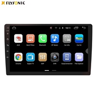 Flysonic — Circuit imprimé professionnel avec écran IPS de 9 pouces, système Android 10, DSP, stéréo Double Din, pour voiture, modèle 2020