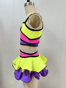 Vestido <span class=keywords><strong>de</strong></span> baile sin mangas colorido para niñas, disfraz <span class=keywords><strong>de</strong></span> Ballet para actuación infantil, Ropa <span class=keywords><strong>de</strong></span> baile - Product Image 3