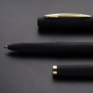 Plastic Black <b>Pens</b> With Matt Frosted Finish Wholesale Custom Logo Colored Advertising Promotional <b>Gift</b> Gel Ink <b>Pen</b> - Product Image 4