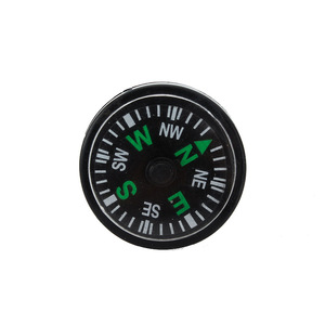 Mini boussole en plastique vert 22 mm, lumineuse, outil de navigation portable pour le camping en plein air - Product Image 5