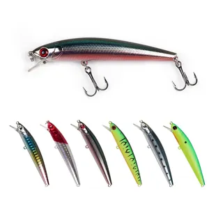 WEIHE 80mm 7g flutuante surfcasting artificial pesca iscas minnow plástico rígido pesca isca