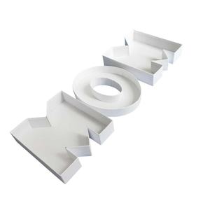 กล่องของขวัญรูปตัวอักษร MAMA แบบเติมได้ รูปดอกไม้สตรอว์เบอร์รี่ ทำจากกระดาษแข็ง สำหรับวันแม่ - Product Image 3