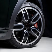 Velg Mobil Penumpang Mingyue Flow Forming Black Machine Face untuk Mini Cooper E46 Seri 3 5 325 330 520 17x7J 18X7.5J 03124