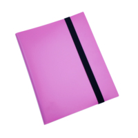 Carpeta de Cartas Coleccionables Toploader de 9 Bolsillos con Cubierta de PP, Álbum de Cartas Coleccionables de Moda para Juegos/Animación