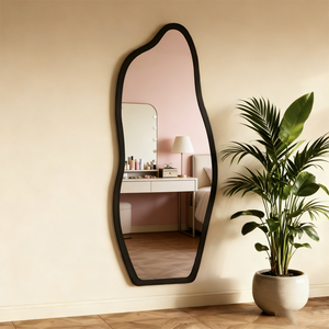 <span class=keywords><strong>Specchio</strong></span> a Figura Intera da Terra per Soggiorno, <span class=keywords><strong>Specchio</strong></span> Decorativo Grande Personalizzabile con <span class=keywords><strong>Cornice</strong></span> - Product Image 3