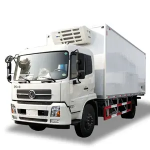 Prix usine Dongfeng 6.8m frigorifié Van Truck 4x2 alimentaire réfrigéré Van Container à vendre