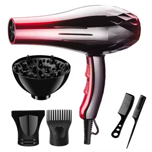 Brosse Sèche-Cheveux Professionnelle 6-en-1 pour Salon, Styler Électrique avec Logo Personnalisé, Buse Concentrante, Nouvelle Brosse à Air Chaud en Plastique - Product Image 1