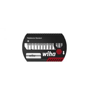 WIHA - 39037 <b>Bit</b> set FlipSelector Standard 25 mm <b>TORX</b>® Tamper Resistant (with hole) 1/4 ''(13 pcs.) INSERTS FOR SCREWING - Product Image 1