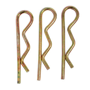 1.2-10mm acier à ressort galvanisé B Type Clip Pins Spring Locking R Goupilles fendues - Product Image 1