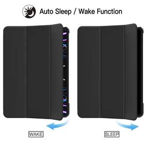 เคสแท็บเล็ตแม่เหล็ก PU สำหรับ <span class=keywords><strong>iPad</strong></span> Pro Mini, เคส A16 <span class=keywords><strong>iPad</strong></span> Air 2 3 4 5 6 7 9th 10th รุ่น11TH - Product Image 6