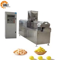Machine automatique de fabrication de bâtonnets de maïs soufflé Ligne de production d'aliments pour snacks Machine de production de bâtonnets de maïs sucré Extrudeuse