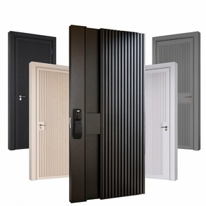 Puertas de Entrada Inteligentes de Seguridad Antirrobo de Alta Calidad para Exteriores, Fabricadas en Aleación de Aluminio Fundido, para Uso en Villas y Hoteles - Product Image 3