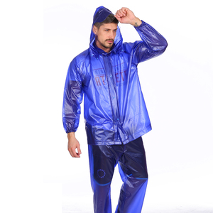 Motorcycle Rain Coat PVC Waterproof Rain Suit Wholesale Adult Reusable Rainwear Multifunctional Rainsuit