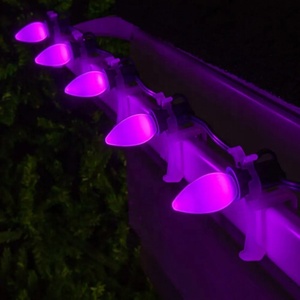 Usine compétitive directe vente en gros Halloween remplaçable UL multi céramique C9 LED lumières fête vacances luces <span class=keywords><strong>navida</strong></span> - Product Image 4