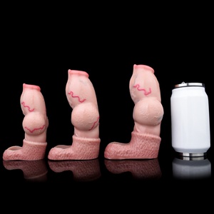 FAAK Funda Extensora y Alargadora de Pene con Anillo para el Pene, de Silicona, para Masaje Vaginal y de Próstata, para Sexo en Pareja - Product Image 4