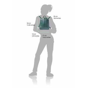 Fashion Inspired Women Leather <b>Backpack</b> Crafted from Genuine Leather <b>with</b> Durable Structure Multi <b>Compartment</b> Zipper Design - Product Image 6