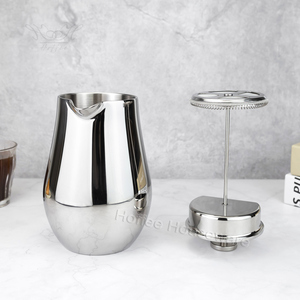 1L Grande Capacité Presse Française Lave-Vaisselle 18/8 Acier Inoxydable Double Paroi Isolé Presse <span class=keywords><strong>Filtre</strong></span> Pichet Thé <span class=keywords><strong>Cafetière</strong></span> - Product Image 3