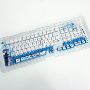 AFLION Keycaps personnalisés Miku rose profil Cherry pour <span class=keywords><strong>Razer</strong></span>, compatibles avec les configurations de touches 87, 84, 78, 71, 67, PBT, sublimation par teinture - Product Image 6