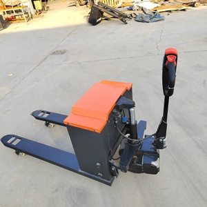 Chariot élévateur à palettes entièrement électrique sur mesure en usine, 1200*685 mm, grande roue, 5 tonnes, chariot élévateur à palettes électrique pour entrepôt - Product Image 3